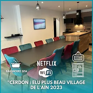 Hébergement de vacances La Marionnade - Maison De Village, Sauna, Balneotherapie, Borne Ve